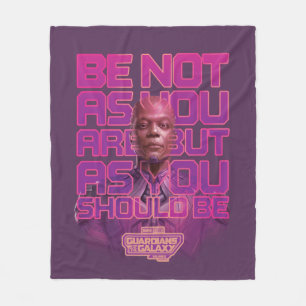Guardians of the Galaxy High Evolutionary Quote Fleece Blanket