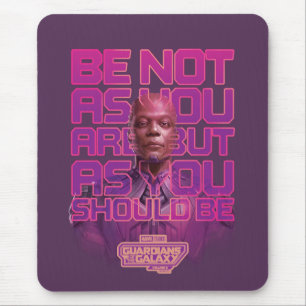 Guardians of the Galaxy High Evolutionary Quote Mouse Pad