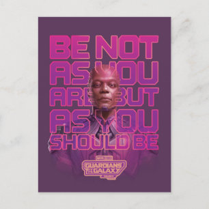 Guardians of the Galaxy High Evolutionary Quote Postcard