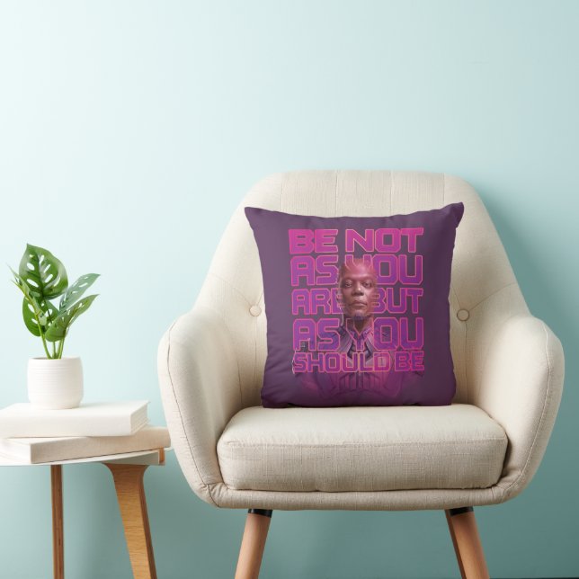 Guardians of the Galaxy High Evolutionary Quote Throw Pillow (Chair)