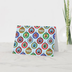 Guardians of the Galaxy Holiday Bauble Pattern Card