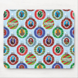 Guardians of the Galaxy Holiday Bauble Pattern Mouse Pad
