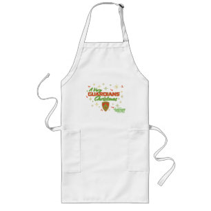 Guardians of the Galaxy Holiday Christmas Wishes Long Apron