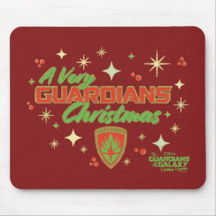 Guardians of the Galaxy Holiday Christmas Wishes Mouse Pad