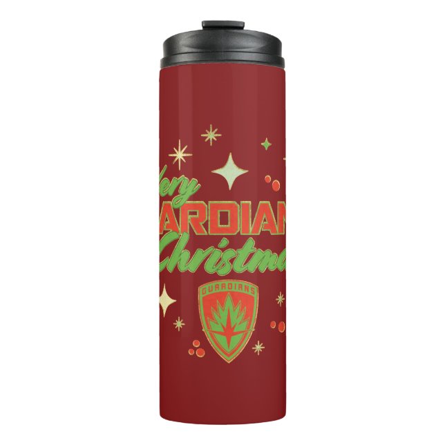 Guardians of the Galaxy Holiday Christmas Wishes Thermal Tumbler (Front)
