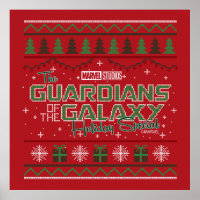 Guardians of the Galaxy Holiday Cross Stitch