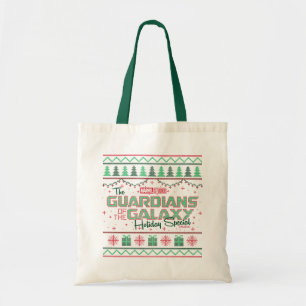 Guardians of the Galaxy Holiday Cross Stitch Tote Bag