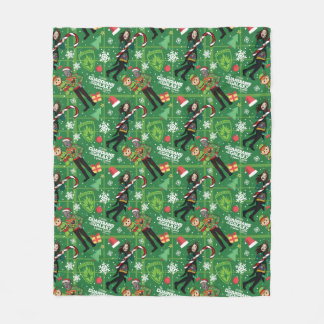 Guardians of the Galaxy Holiday Drax & Mantis Fleece Blanket