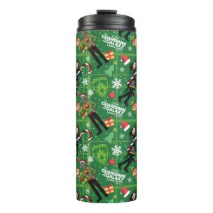 Guardians of the Galaxy Holiday Drax & Mantis Thermal Tumbler