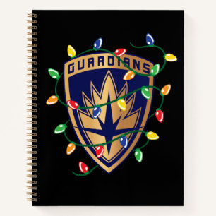 Guardians of the Galaxy Holiday Logo & Lights Notebook