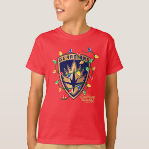 Guardians of the Galaxy Holiday Logo & Lights T-Shirt