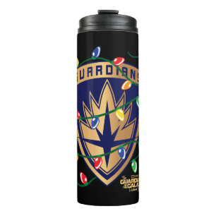 Guardians of the Galaxy Holiday Logo & Lights Thermal Tumbler