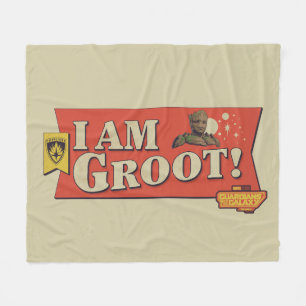 Guardians of the Galaxy "I Am Groot" Banner Fleece Blanket