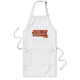 Guardians of the Galaxy "I Am Groot" Banner Long Apron