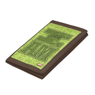 Guardians of the Galaxy   I Am Groot Typography Trifold Wallet