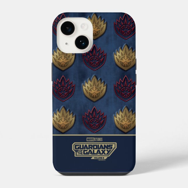 Guardians of the Galaxy Insignia Pattern iPhone Case (Back)