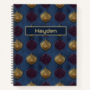 Guardians of the Galaxy Insignia Pattern Notebook