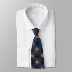Guardians of the Galaxy Insignia Pattern Tie