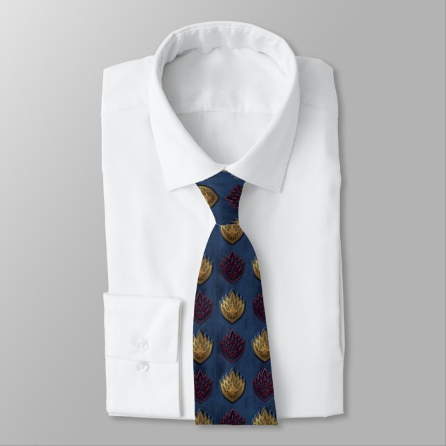 Guardians of the Galaxy Insignia Pattern Tie (Tied)