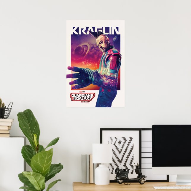 Guardians of the Galaxy Kraglin Character Poster (Home Office)