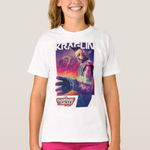Guardians of the Galaxy Kraglin Character Poster T-Shirt