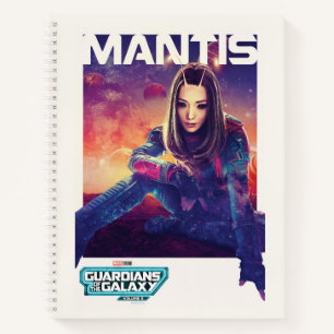 Guardians of the Galaxy Mantis Character Poster Notebook