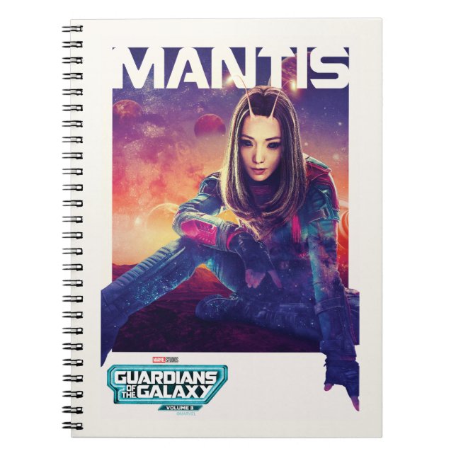 Guardians of the Galaxy Mantis Character Poster Notebook (Front)