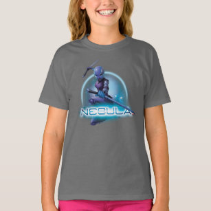 Guardians of the Galaxy   Nebula Character Badge T-Shirt