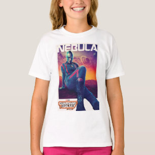 Guardians of the Galaxy Nebula Character Poster T-Shirt