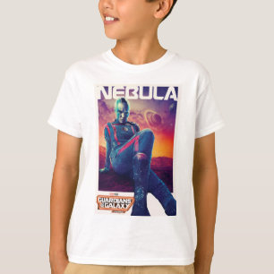 Guardians of the Galaxy Nebula Character Poster T-Shirt
