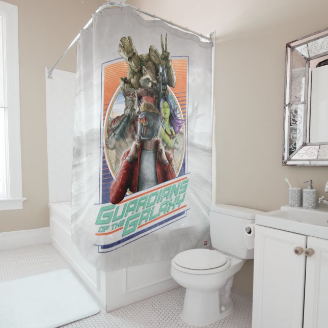 Guardians of the Galaxy | Retro Crew Art (In Situ)