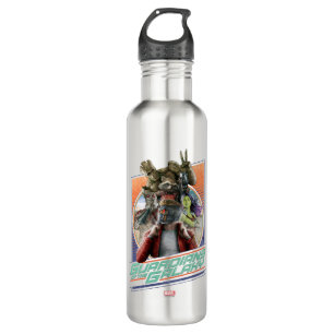 Guardians of the Galaxy   Retro Crew Art 710 Ml Water Bottle