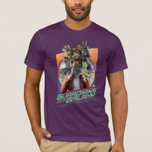 Guardians of the Galaxy   Retro Crew Art T-Shirt