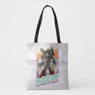 Guardians of the Galaxy   Retro Crew Art Tote Bag