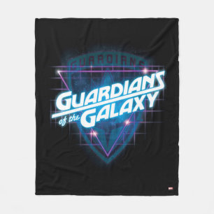 Guardians of the Galaxy Retro Logo Fleece Blanket