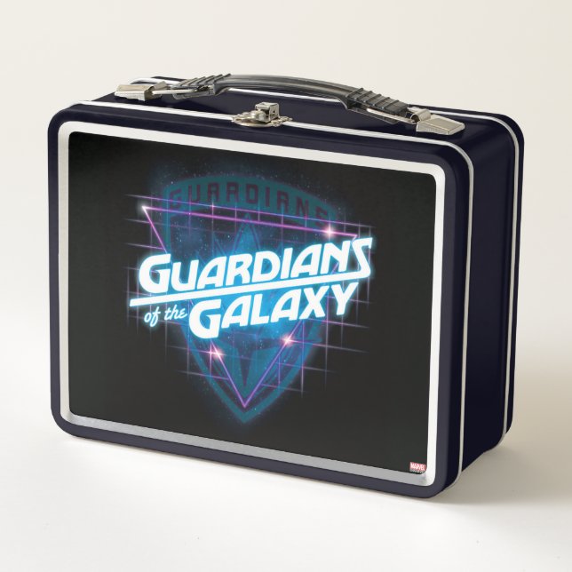 Guardians of the Galaxy | Retro Logo Metal Lunch Box (Front)