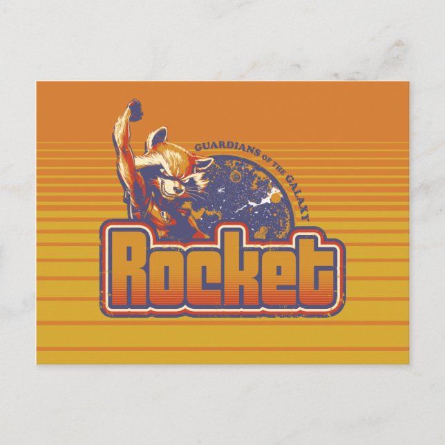 Guardians of the Galaxy | Rocket Character Badge Postcard (Front)