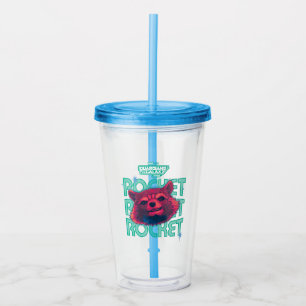 Guardians of the Galaxy Rocket Face Graphic Acrylic Tumbler