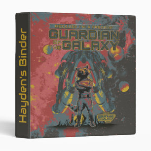 Guardians of the Galaxy Rocket "Guardian" Quote Binder