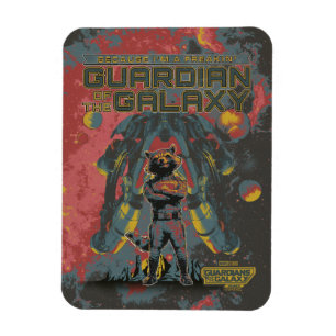 Guardians of the Galaxy Rocket "Guardian" Quote Magnet