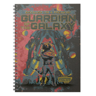Guardians of the Galaxy Rocket "Guardian" Quote Notebook