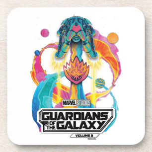 Guardians of the Galaxy Ship Blastoff Graphic Coaster