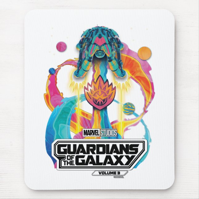 Guardians of the Galaxy Ship Blastoff Graphic Mouse Pad (Front)