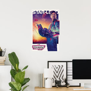 Guardians of the Galaxy Star-Lord Character Poster