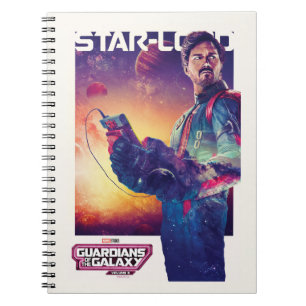 Guardians of the Galaxy Star-Lord Character Poster Notebook