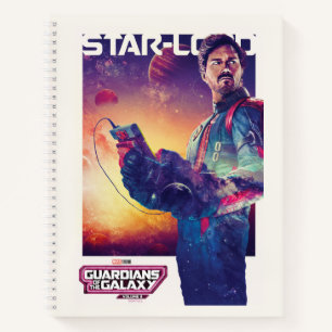 Guardians of the Galaxy Star-Lord Character Poster Notebook