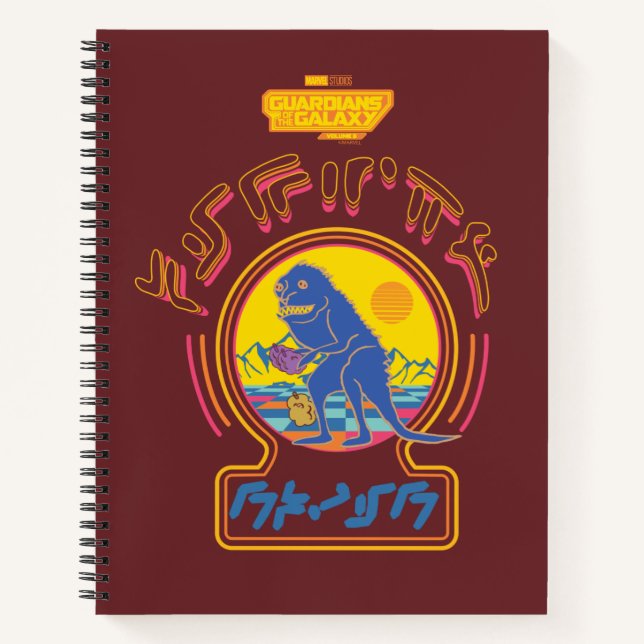Guardians of the Galaxy Star-Lord Tee Graphic Notebook (Front)