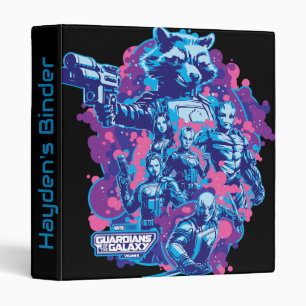 Guardians of the Galaxy Stylized Team Graphic Binder