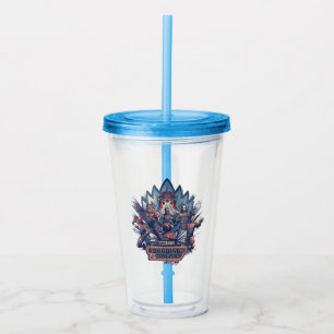 Guardians of the Galaxy Team Charge With Logo Acrylic Tumbler