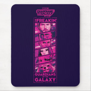 Guardians of the Galaxy Team Eyes Closeup Graphic Mouse Pad